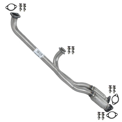 2013-2019 Ford Police Interceptor Utility 3.7L Stainless Steel Dual Exhaust Flex Pipe