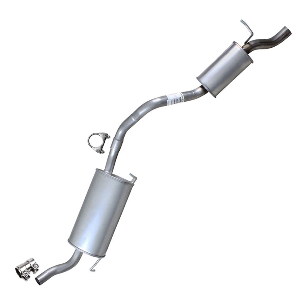 2010-2013 Ford Transit Connect 2.0L Exhaust Resonator Pipe and Muffler