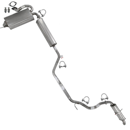 2004-2009 Nissan Quest 3.5L Exhaust Muffler w/ Resonator & Tail Pipe Kit | Stainless Steel