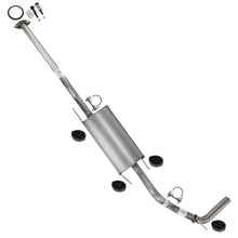 2013-2015 Toyota Tacoma 4.0L 128in WB Intermediate Pipe w/ Muffler Exhaust Kit | Stainless Steel