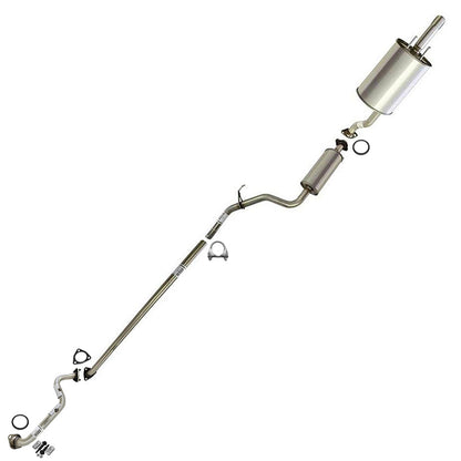 2012-2015 Honda Civic 1.8L Exhaust Pipes and Muffler - For Sedan models