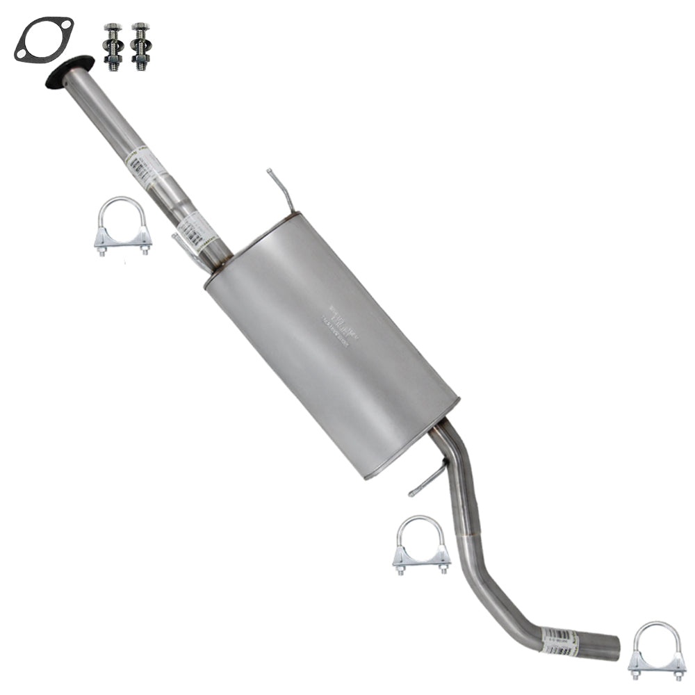 2014-2019 Toyota Highlander 3.5L Exhaust Muffler Assembly | Stainless Steel