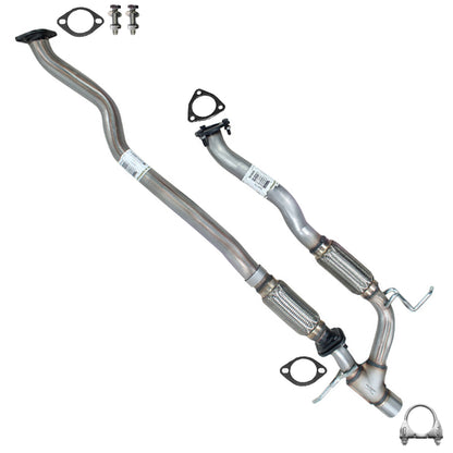 Front Pipe and Y-Pipe Exhaust for 2014-2018 Jeep Cherokee 3.2L and 2015-2017 Chrysler 200 3.6L | AWD