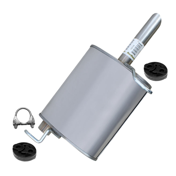 2004-2008 Chevy Malibu 2.2L/3.5L Exhaust Muffler | Stainless Steel
