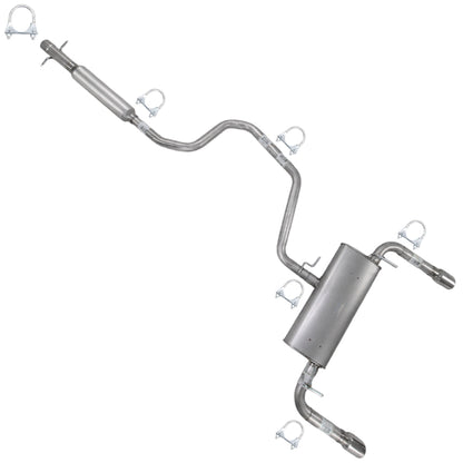 2008-2012 Chevy Malibu 3.6L Resonator, Intermediate Pipa and Muffler Exhaust
