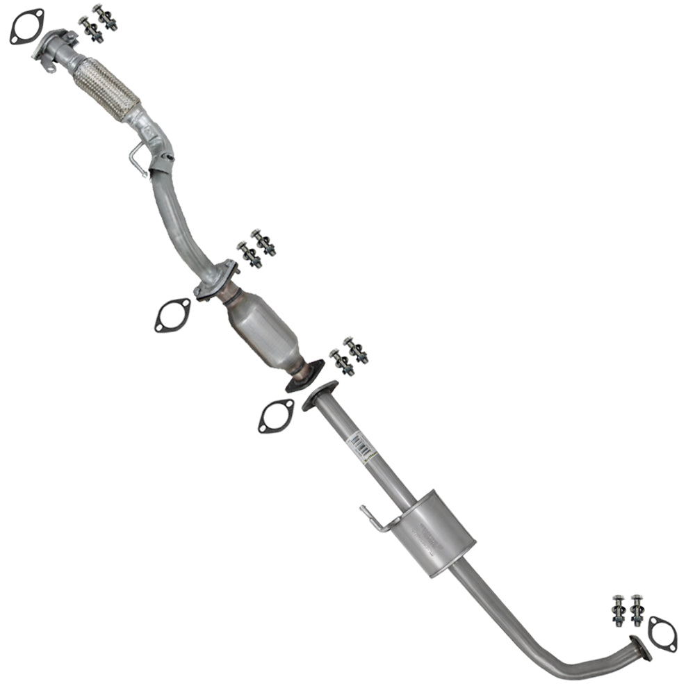 2007-2010 Hyundai Elantra 2.0L Front Exhaust Pipe, Catalytic Converter and Resonator | EPA Approved | SEDAN | California Emissions | Automatic Transmission