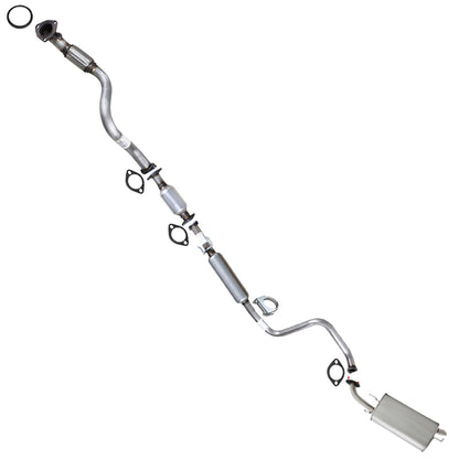 Northeastern Exhaust | Stainless Steel Epa-Approved Catalytic, Front Pipe, Resonator Muffler Exhaust Kit Compatible for 09-2011 Chevy Aveo5 1.6L | Free Gaskets and Clamps