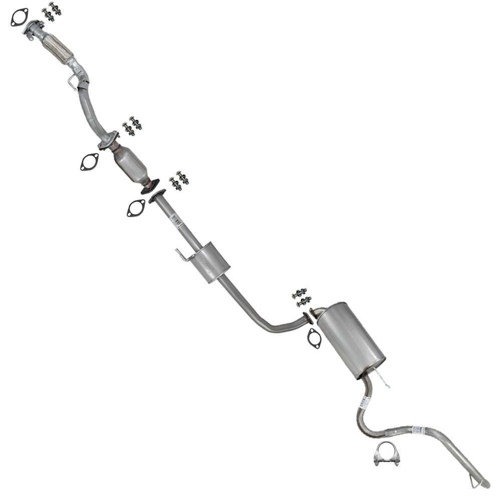 2007-2010 Hyundai Elantra 2.0L Front Exhaust Pipe, Catalytic Converter, Resonator and Muffler | EPA Approved