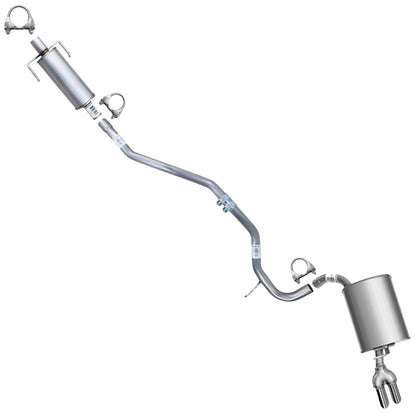 Resonator Pipe Muffler for 2006-2012 Ford Fusion 2.3L 2.5L | 2011-2012 Lincoln MKZ 2.5L | 2006-2011 Mercury Milan 2.3L 2.5L