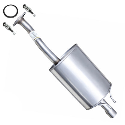 2006-2011 Honda Civic 1.3L & 1.8L Stainless Steel Rear Exhaust Muffler
