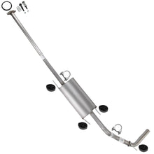 2013-2015 Toyota Tacoma 4.0L 140in WB Intermediate Pipe w/ Muffler Exhaust Kit | Stainless Steel