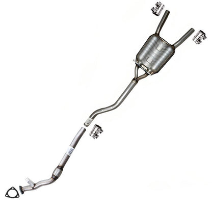 2005-2009 Audi A4 Quattro 2.0L Front Flex Pipe & Resonator