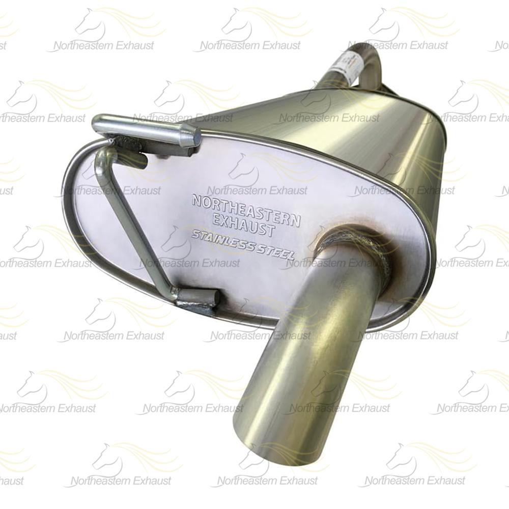 2005-2008 Toyota Corolla 1.8L Exhaust Resonator Pipe and Muffler