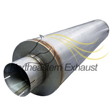 Performance Muffler 5" ID inlet / 5" outlet 45" body 51" Long