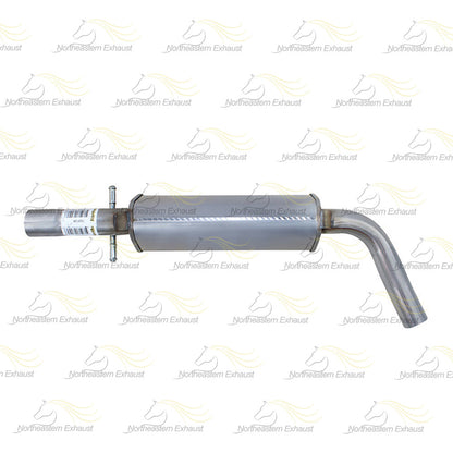 2000-2006 Volkswagen Golf 1.8L | 1999-2005 Volkswagen Golf 2.8L Exhaust Resonator Pipe and Muffler with Hanger