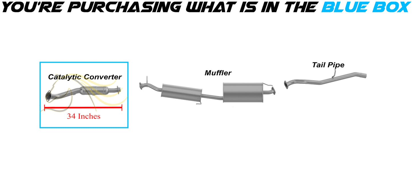 2003-2011 Honda Element 2.4L Catalytic Converter - EPA Approved