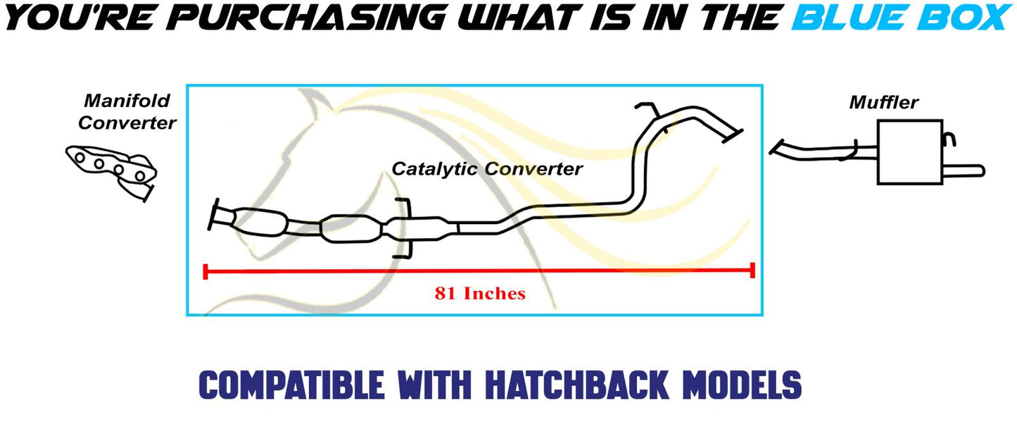 2011 Toyota Yaris 1.5L Catalytic Converter - EPA Approved
