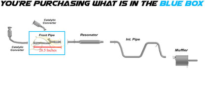 2004 Chevy Malibu 3.5L Exhaust Front Flex Y-Pipe