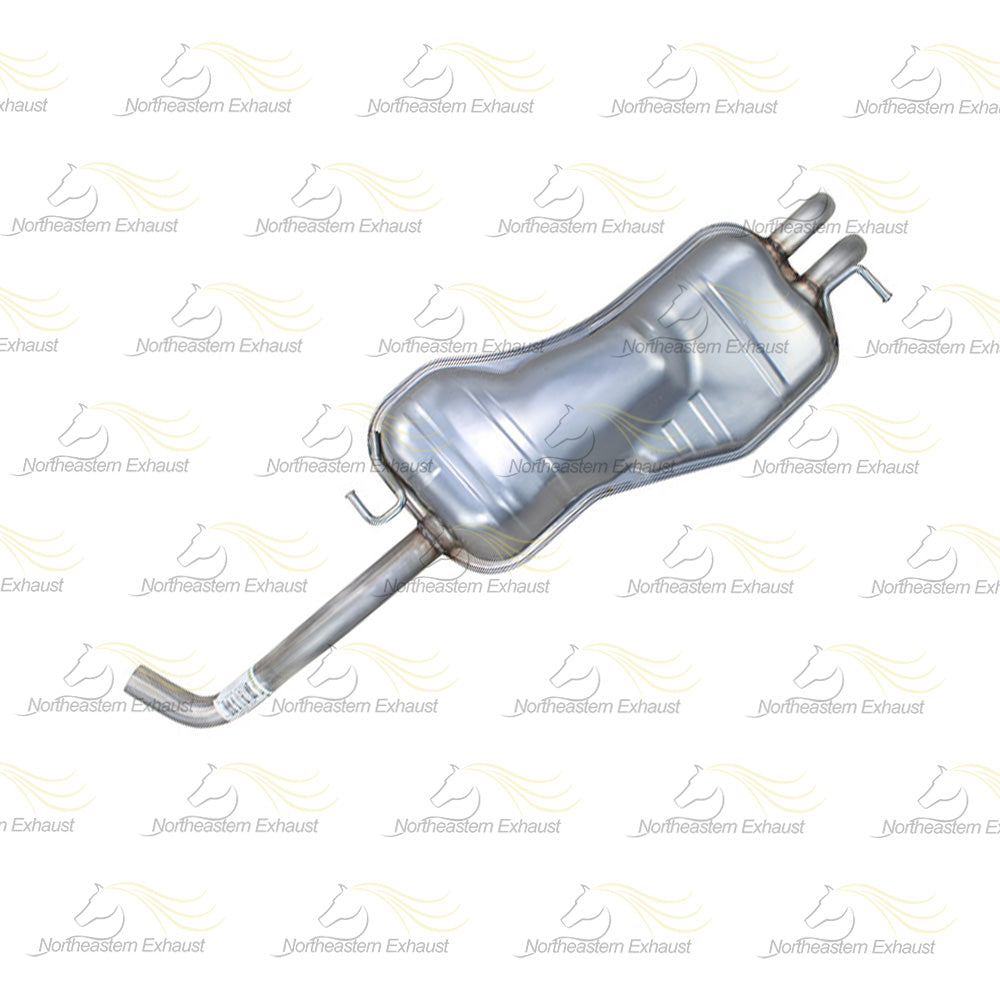 2000-2006 Volkswagen Golf 1.8L | 1999-2005 Volkswagen Golf 2.8L Exhaust Resonator Pipe and Muffler with Hanger