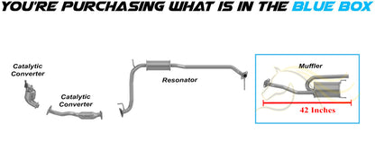2009-2013 Honda Fit 1.5L Exhaust Muffler