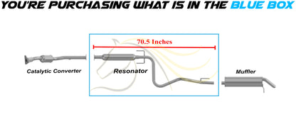 2003-2004 Saturn Ion 2.2L Exhaust Resonator Pipe