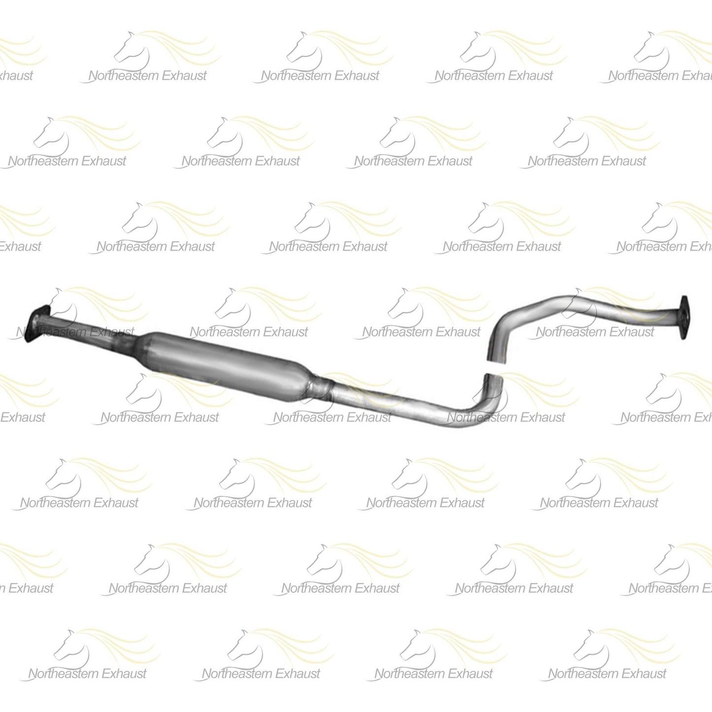 2000-2002 1.5L and 2001-2005 1.6L Hyundai Accent Exhaust Resonator Muffler
