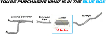 2007-2010 Sierra 2500 HD 6.0L | 2007 Sierra 2500 HD Classic 6.0L, 8.1L | 2007-2010 Sierra 3500 HD Exhaust Muffler