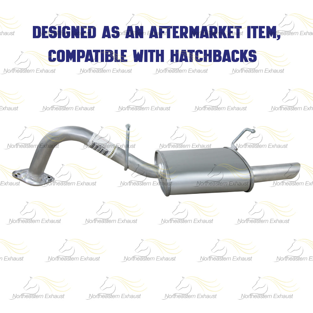 2014 Toyota Yaris 1.5L Exhaust Muffler Assembly