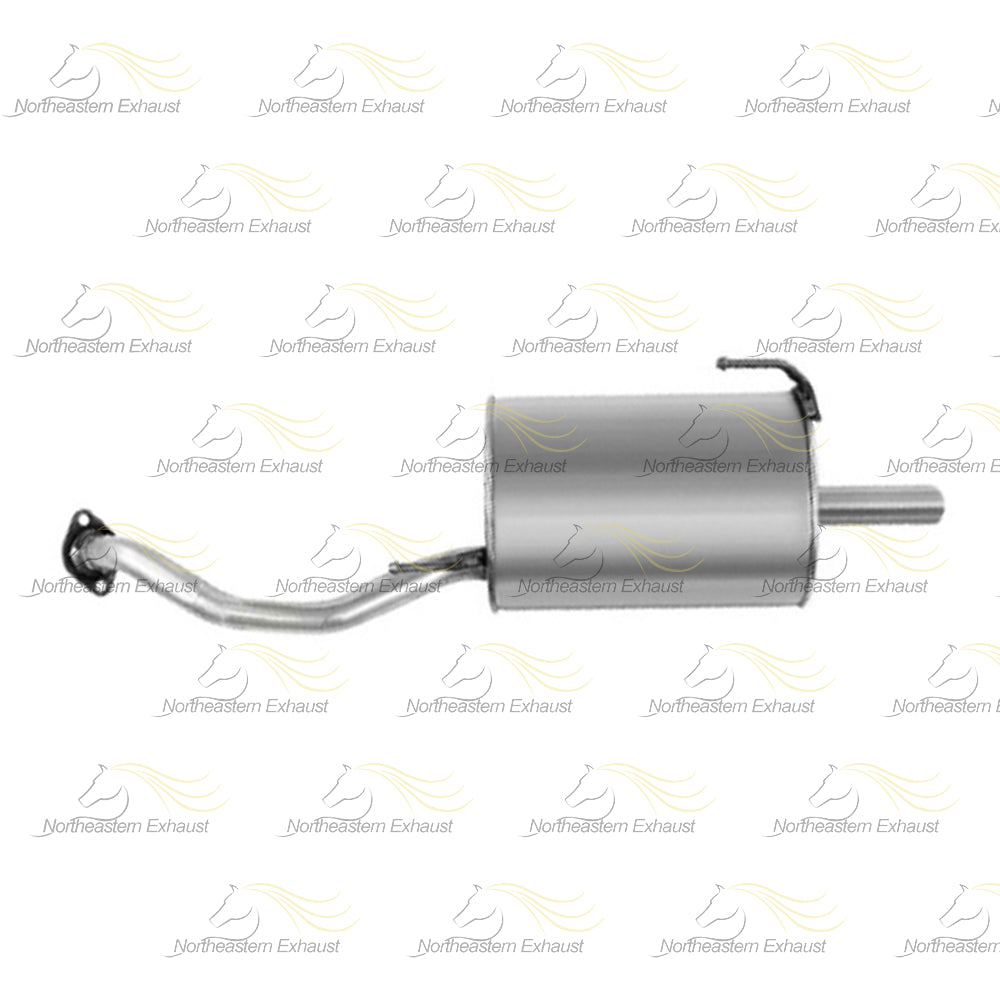 2014-2018 Nissan Versa Note Resonator Pipe and Muffler for Hatchback | Cat back Exhaust Kit