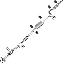 Complete Exhaust System Kit for 2009-2012 Ford Escape 2.5L and 2009-2011 Mazda Tribute 2.5L