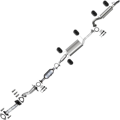 Complete Exhaust System Kit for 2009-2012 Ford Escape 2.5L and 2009-2011 Mazda Tribute 2.5L