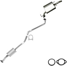 Resonator Pipe and Muffler Exhaust for 1995-1997 Toyota Corolla and Geo Prizm