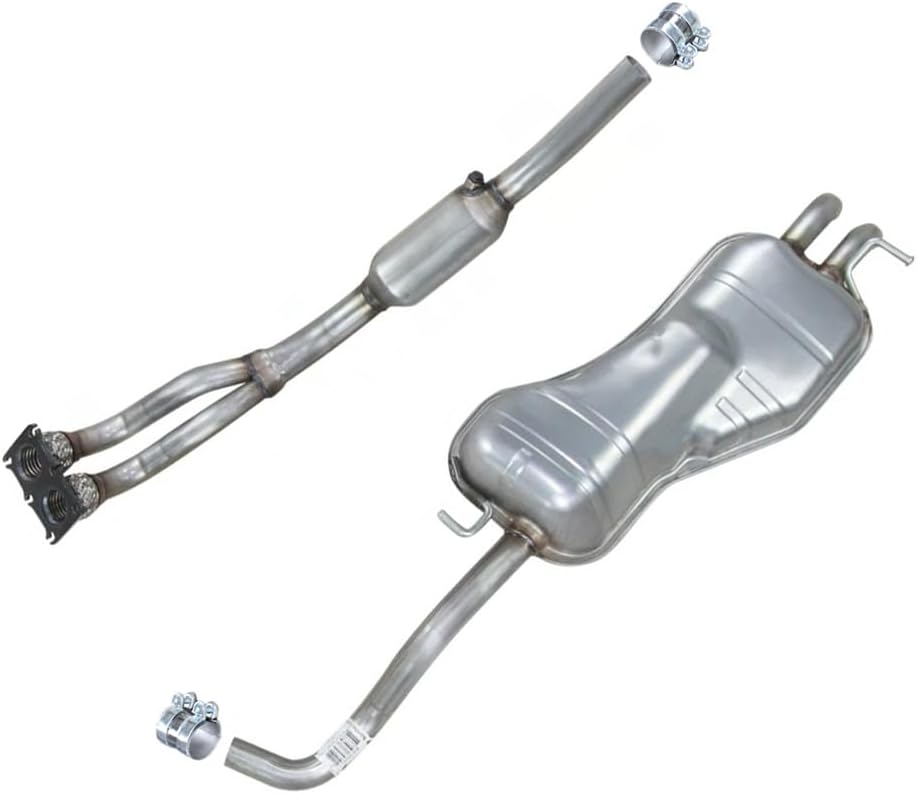 1998-2001 Volkswagen Beetle and 1999-2001 Golf 2.0L Exhaust Catalytic Resonator Kit with EPA-Approved