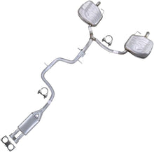 2008-2010 Volvo V70 3.2L Exhaust Resonator Pipe and Pair of Muffler