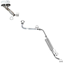 Exhaust Manifold Catalytic Pipe Muffler Kit for 2005-2018 Nissan Frontier and 2009-2012 Suzuki Equator 2.5L