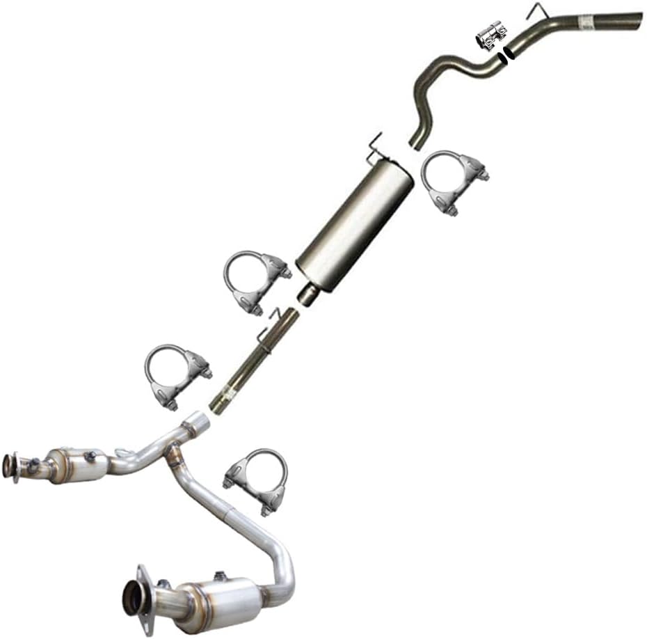 Complete Exhaust System Kit for Dodge Ram 1500 2006-2008 3.7L | 2006-2007 4.7L