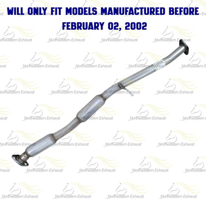 2002-2005 Subaru Forester 2.5L Resonator Pipe, Muffler Exhaust System Kit