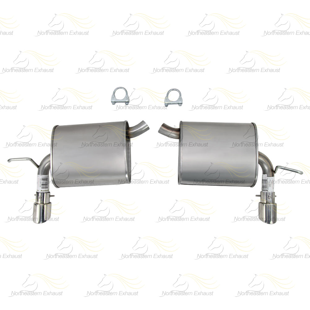 2007-2010 Ford Edge & Lincoln MKX 3.5L Pair of Muffler with tips
