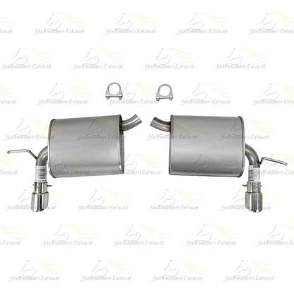 2007-2010 Ford Edge & Lincoln MKX 3.5L Pair of Muffler with tips