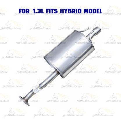 2006-2011 Honda Civic 1.3L & 1.8L Stainless Steel Rear Exhaust Muffler
