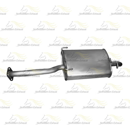 2000-2002 1.5L and 2001-2005 1.6L Hyundai Accent Exhaust Resonator Muffler