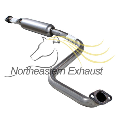 Northeastern Exhaust | Direct Fit Resonator Pipe Compatible for 2009-2011 Chevy Aveo & Aveo5 1.6L | Free Gaskets and Clamp