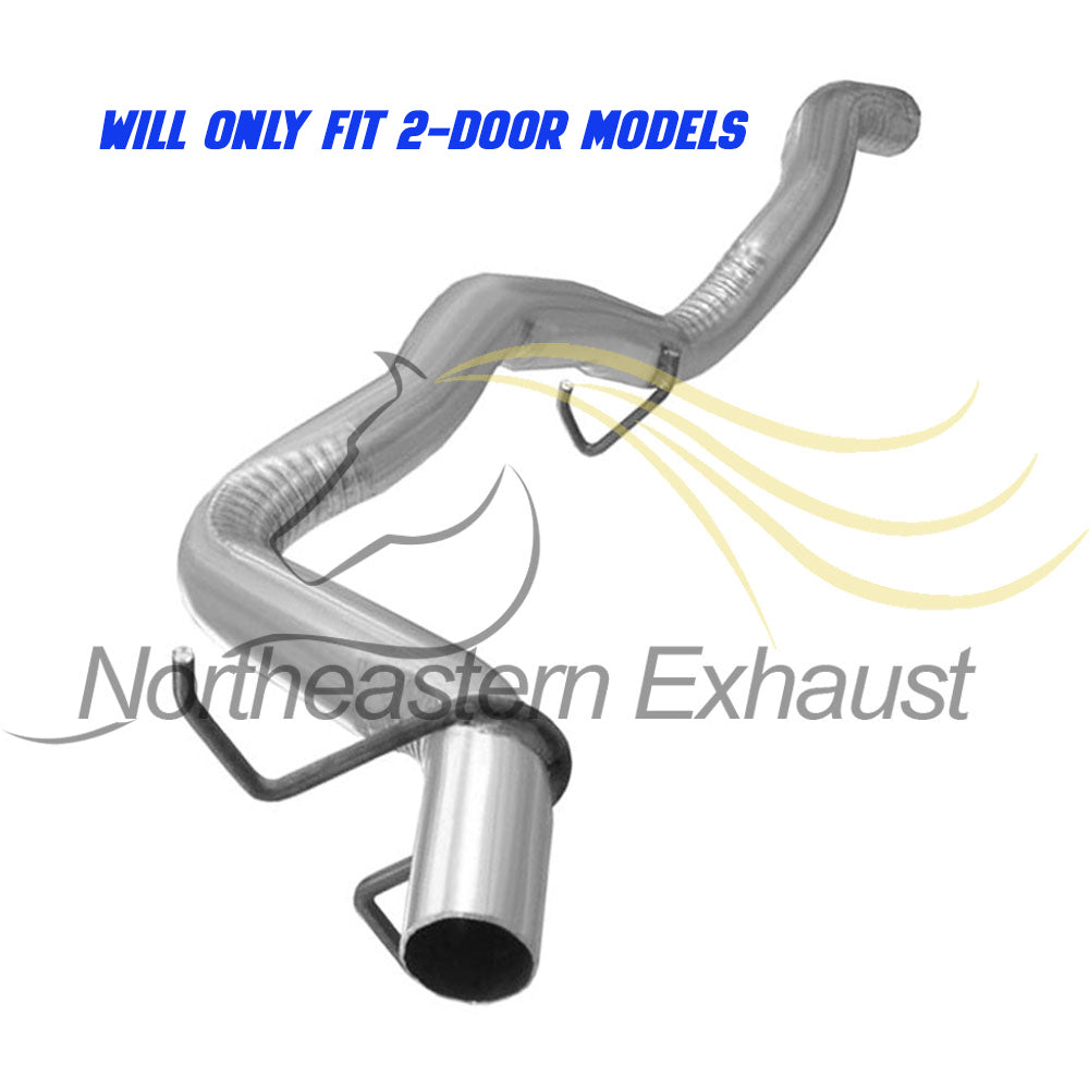 1995-1999 Chevy Blazer and GMC Jimmy 4.3L Resonator Muffler Tailpipe Exhaust System