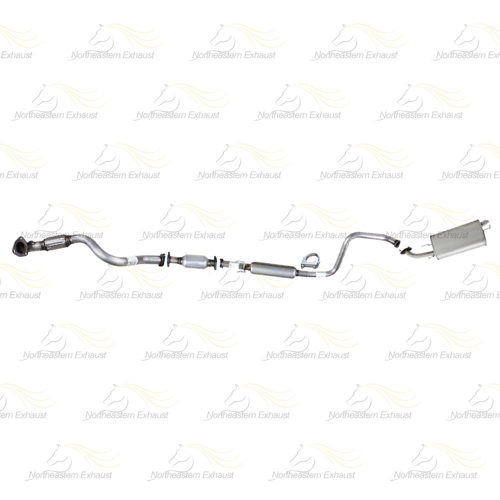 Northeastern Exhaust | Stainless Steel Epa-Approved Catalytic, Front Pipe, Resonator Muffler Exhaust Kit Compatible for 09-2011 Chevy Aveo5 1.6L | Free Gaskets and Clamps