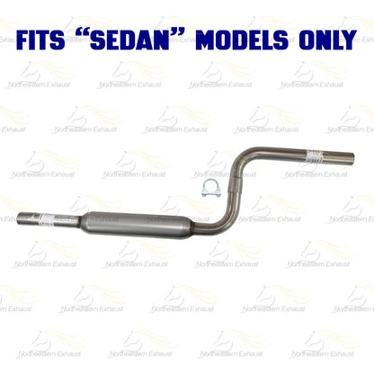 Exhaust Resonator Pipe for 2001-2006 Chrysler Sebring/Dodge Stratus 2.4L 2.7L