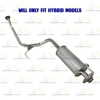 2006-2011 Honda Civic 1.3L Exhaust Resonator Pipe