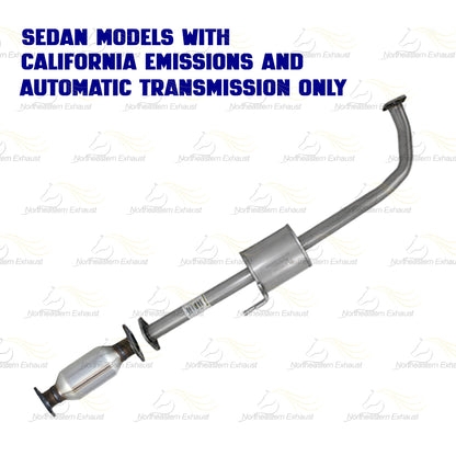 2007-2010 Hyundai Elantra 2.0L Exhaust Catalytic Converter and Resonator Pipe | EPA Approved