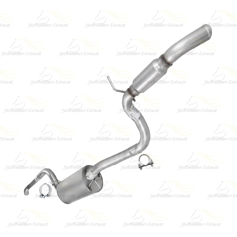 2011-2016 Chrysler Town & Country 3.6L Intermediate Pipe, Muffler & Resonator Kit | Stainless Steel