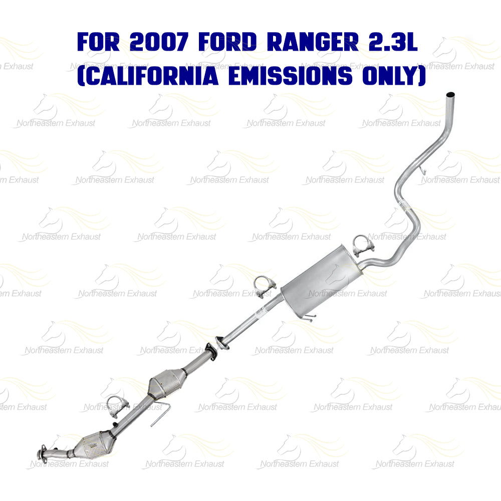 2007-2011 Ford Ranger & 2007-2009 Mazda B2300 2.3L EPA Approved Catalytic Exhaust System Kit