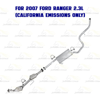 2007-2011 Ford Ranger & 2007-2009 Mazda B2300 2.3L EPA Approved Catalytic Exhaust System Kit